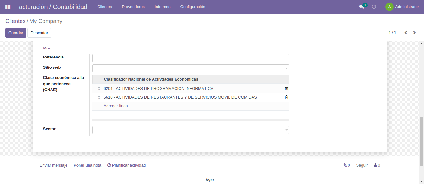 Steps to enable electronic invoicing